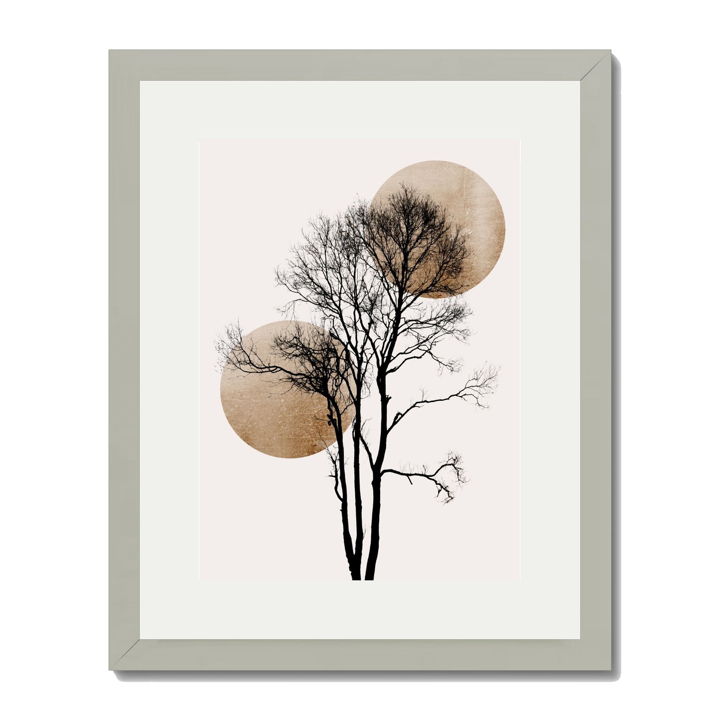 SUN AND MOON HIDING GOLD | PRINT