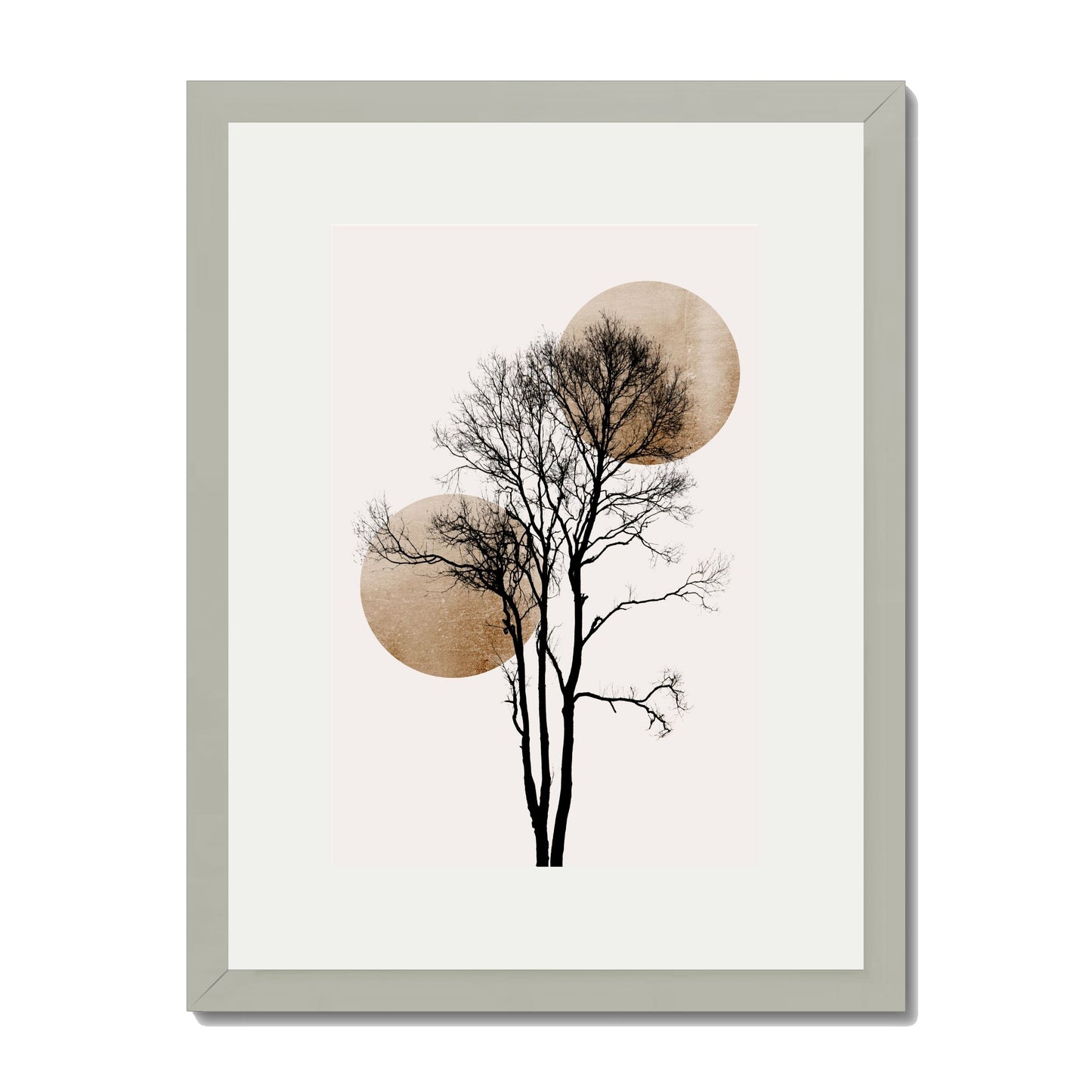 SUN AND MOON HIDING GOLD | PRINT