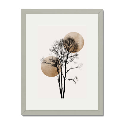 SUN AND MOON HIDING GOLD | PRINT