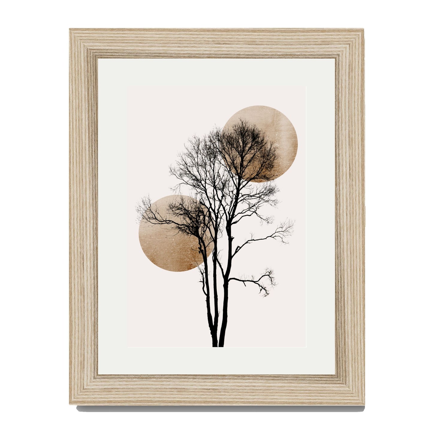 SUN AND MOON HIDING GOLD | PRINT