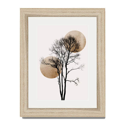 SUN AND MOON HIDING GOLD | PRINT