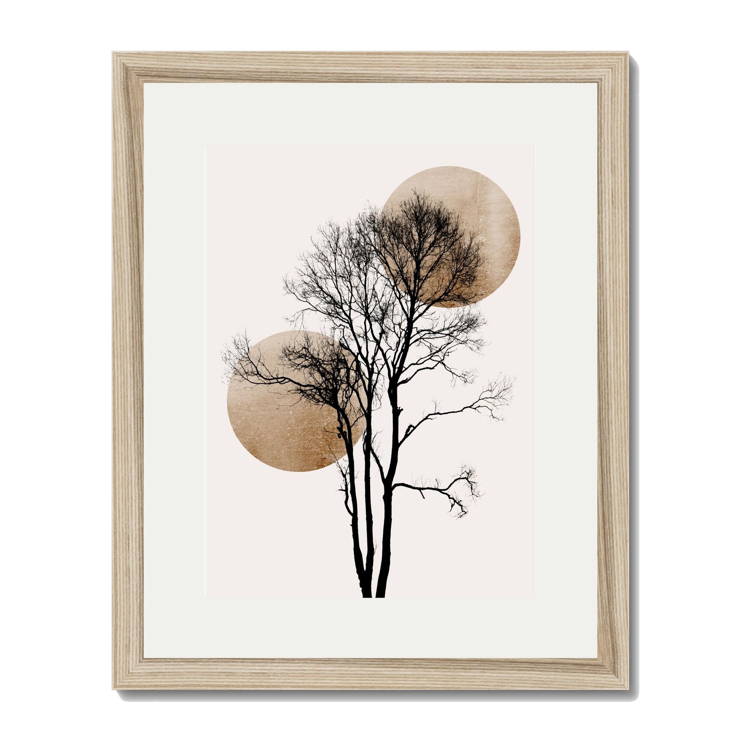 SUN AND MOON HIDING GOLD | PRINT