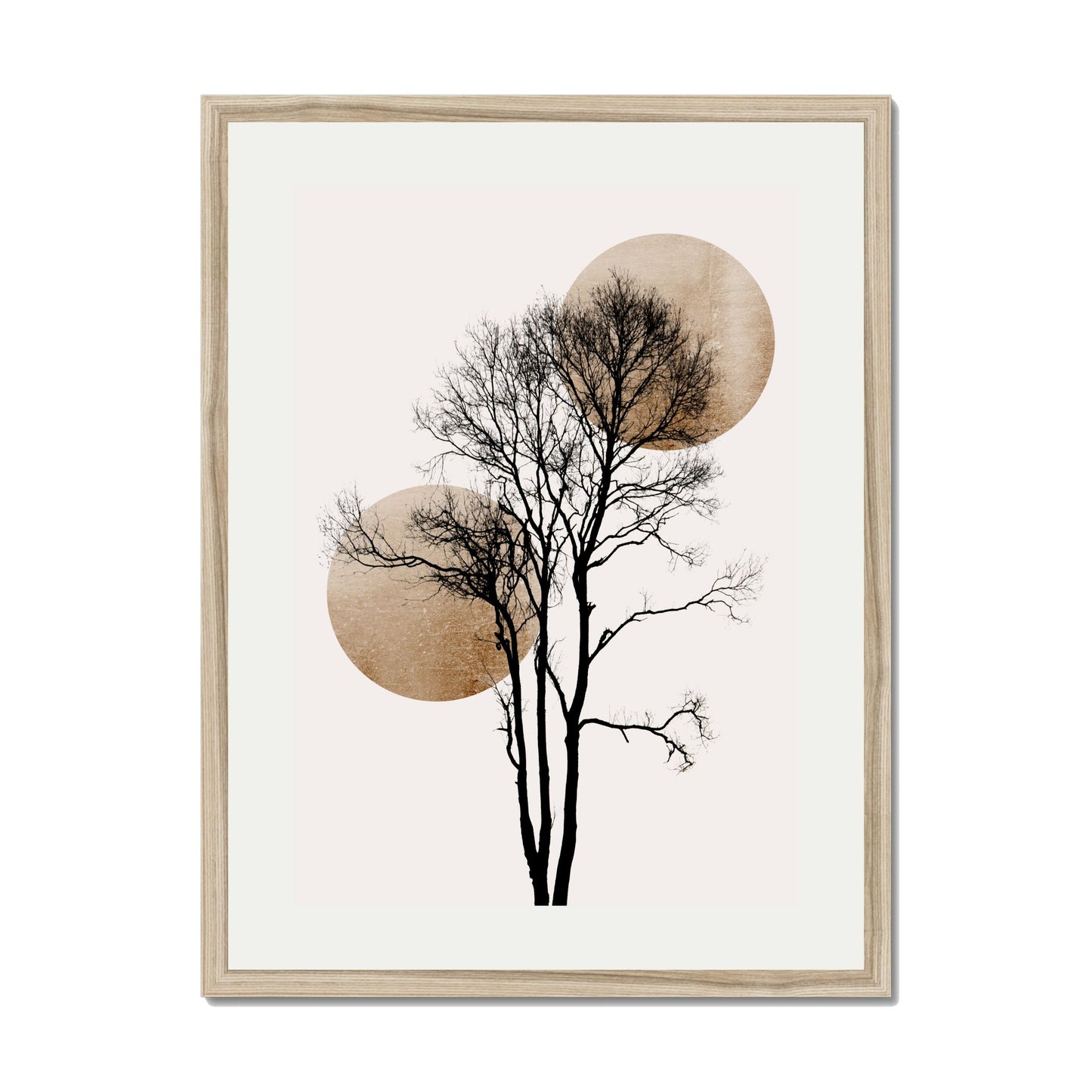 SUN AND MOON HIDING GOLD | PRINT