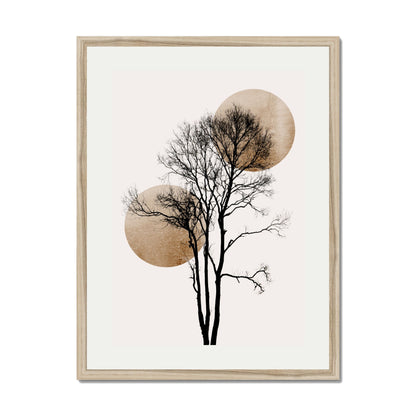 SUN AND MOON HIDING GOLD | PRINT
