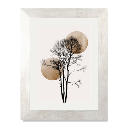 SUN AND MOON HIDING GOLD | PRINT