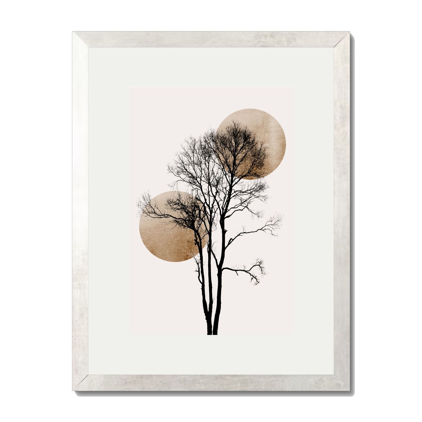 SUN AND MOON HIDING GOLD | PRINT