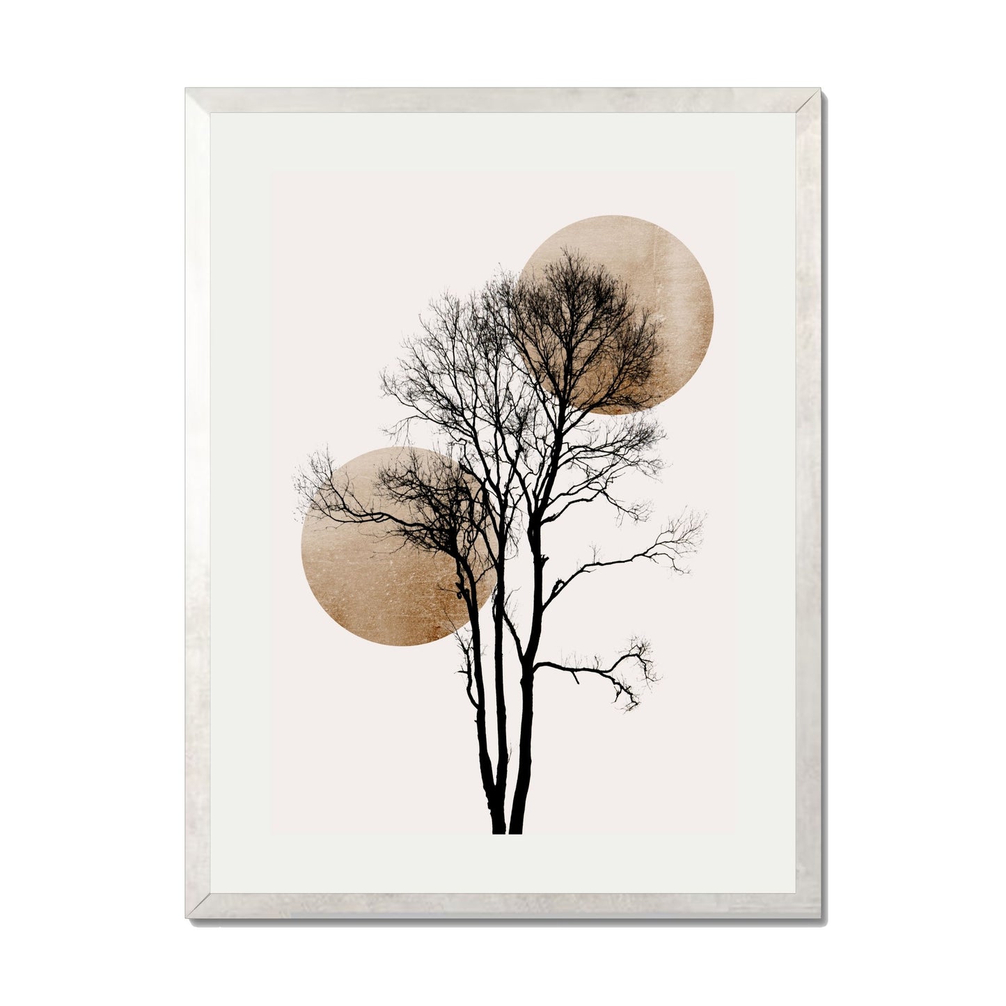 SUN AND MOON HIDING GOLD | PRINT