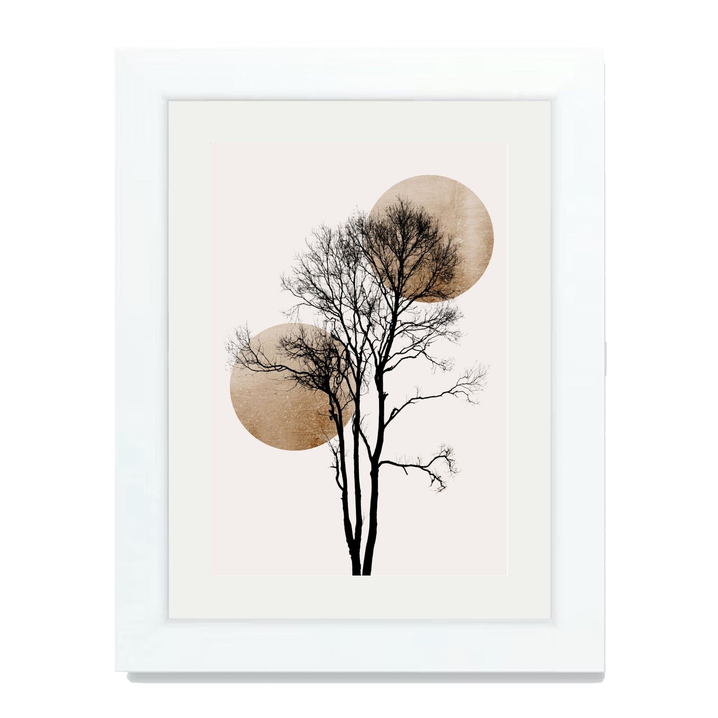 SUN AND MOON HIDING GOLD | PRINT
