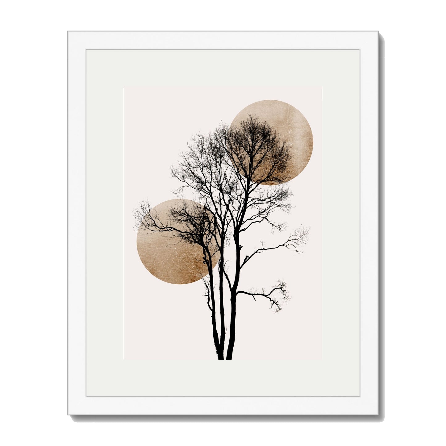 SUN AND MOON HIDING GOLD | PRINT