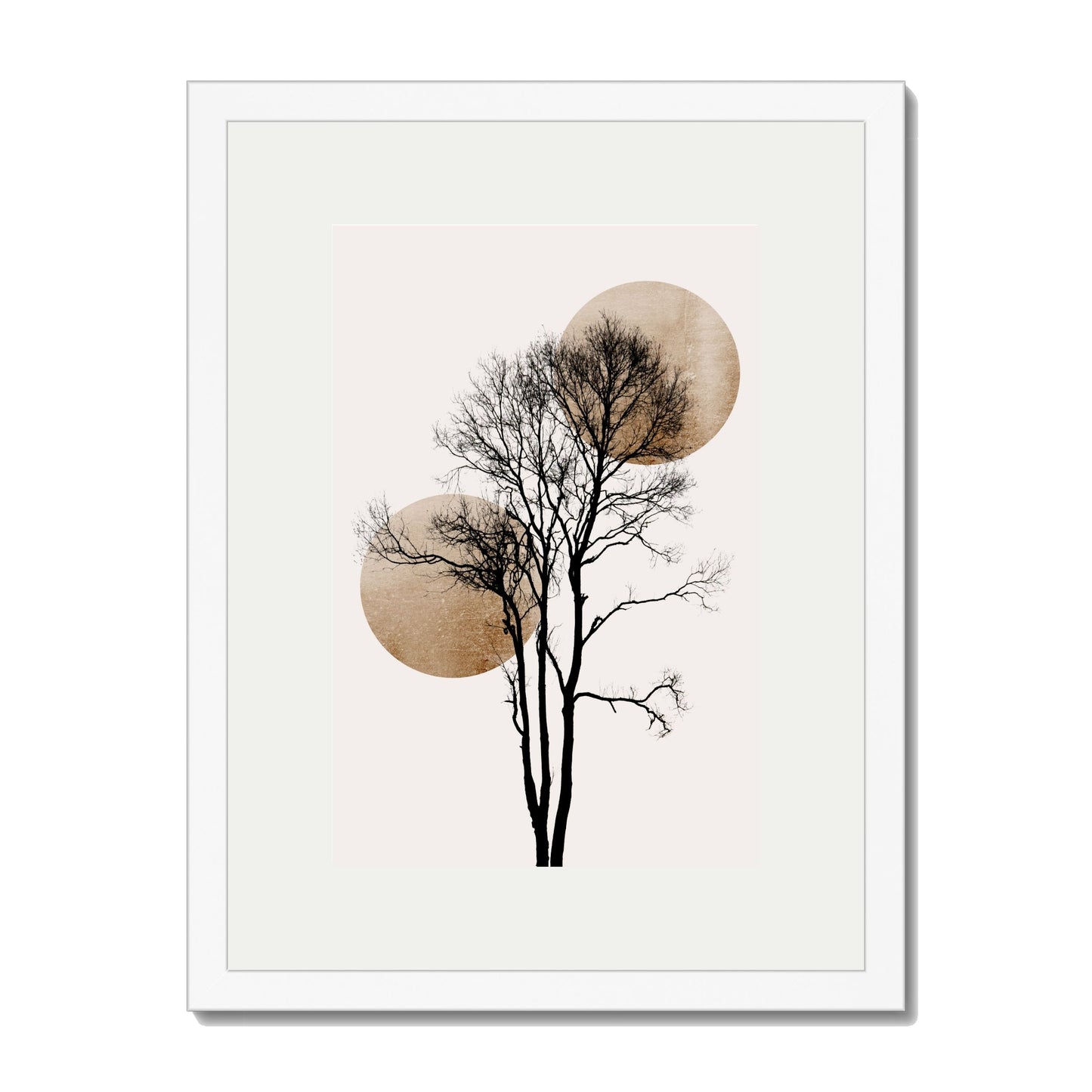 SUN AND MOON HIDING GOLD | PRINT