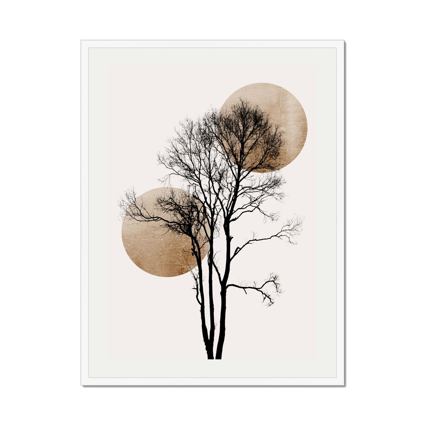 SUN AND MOON HIDING GOLD | PRINT
