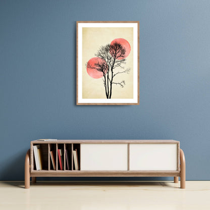 SUN AND MOON HIDING | PRINT