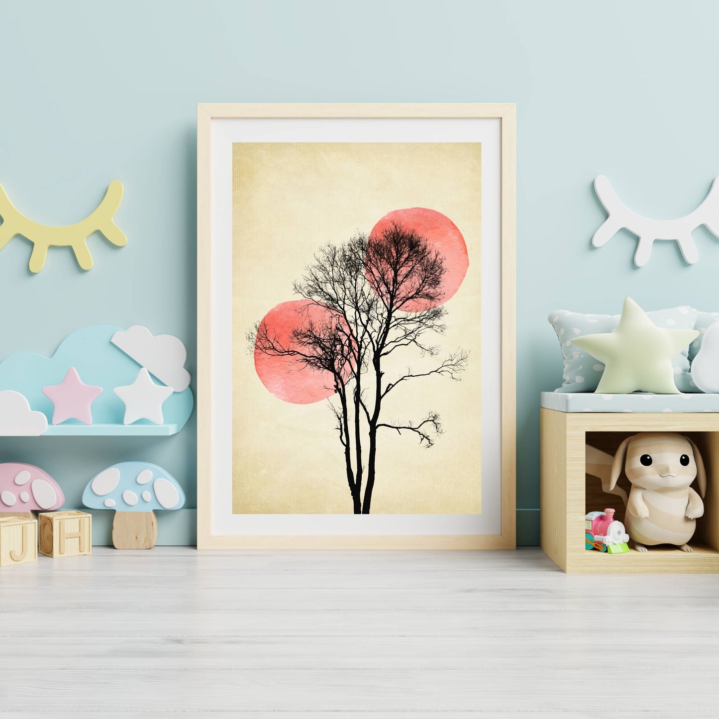 SUN AND MOON HIDING | PRINT