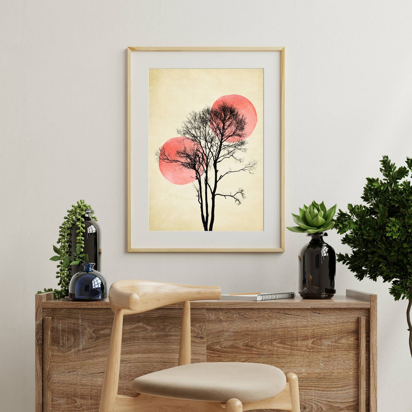 SUN AND MOON HIDING | PRINT