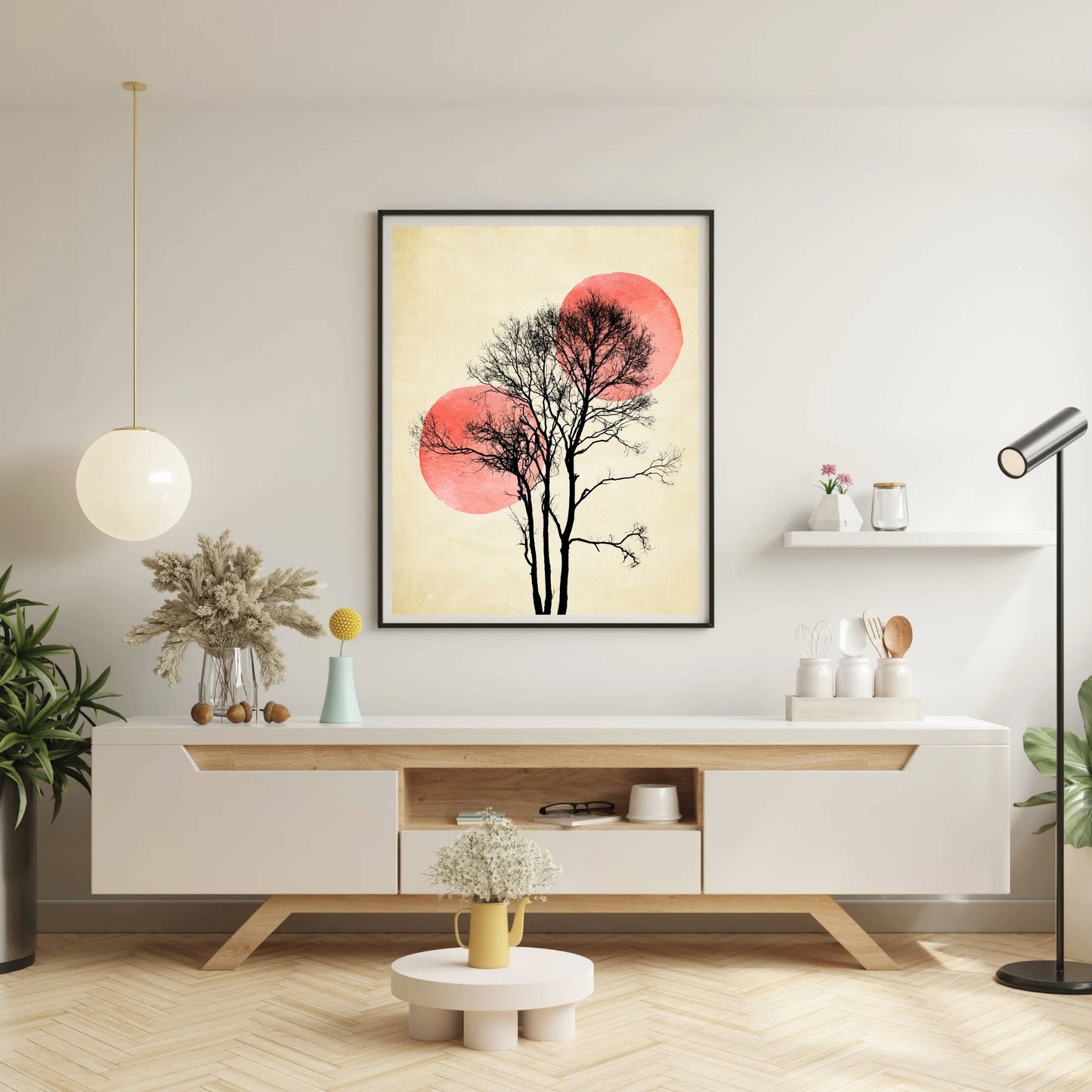 SUN AND MOON HIDING | PRINT