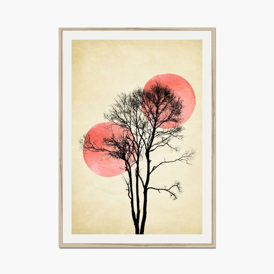 SUN AND MOON HIDING | PRINT