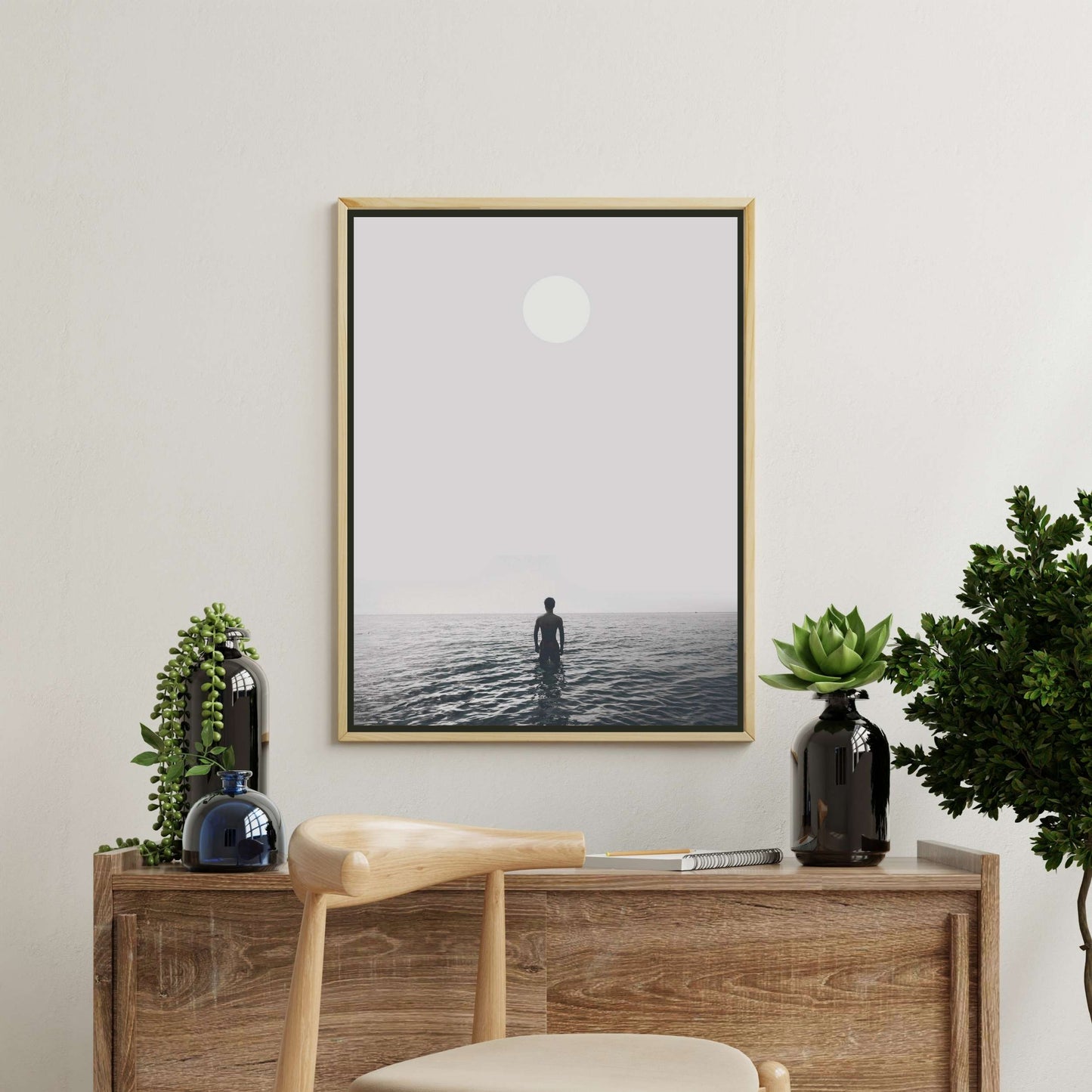 THE MAN AND THE SEA | CANVAS