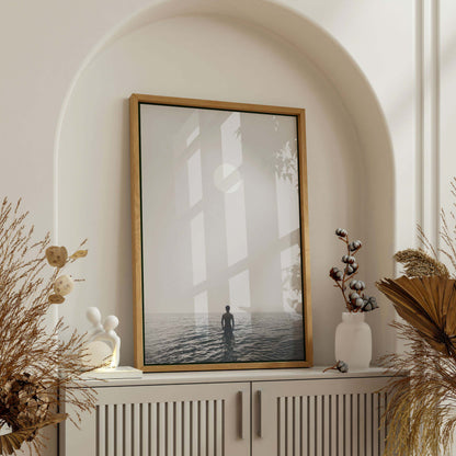 THE MAN AND THE SEA | CANVAS