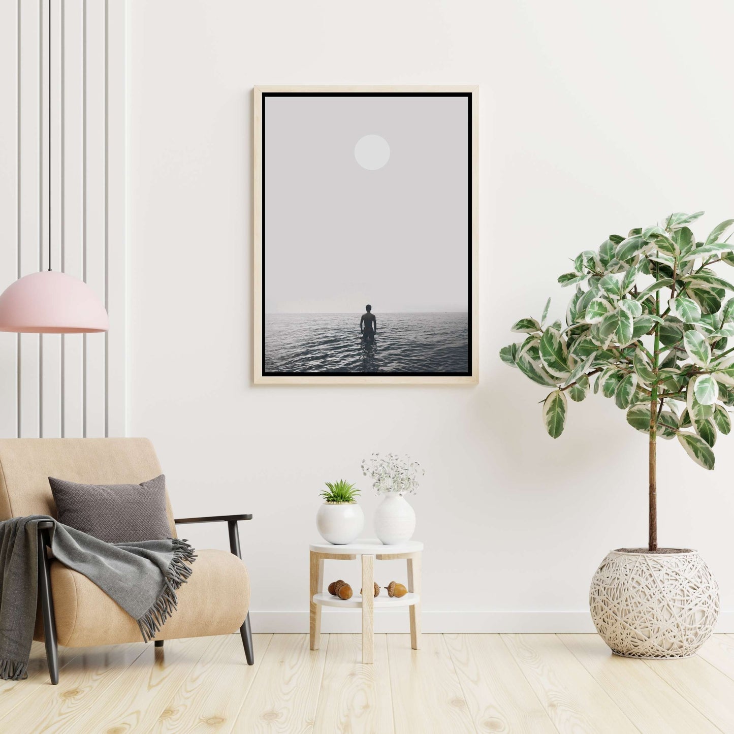 THE MAN AND THE SEA | CANVAS