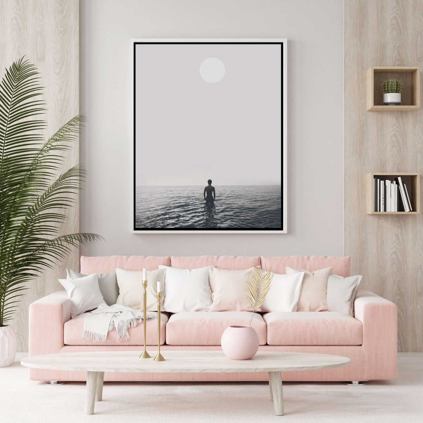 THE MAN AND THE SEA | CANVAS