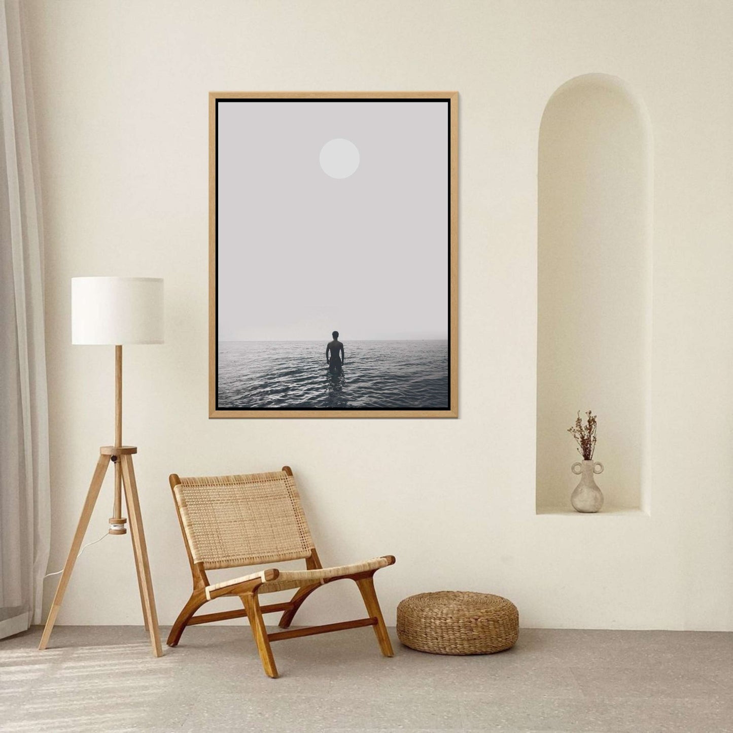 THE MAN AND THE SEA | CANVAS