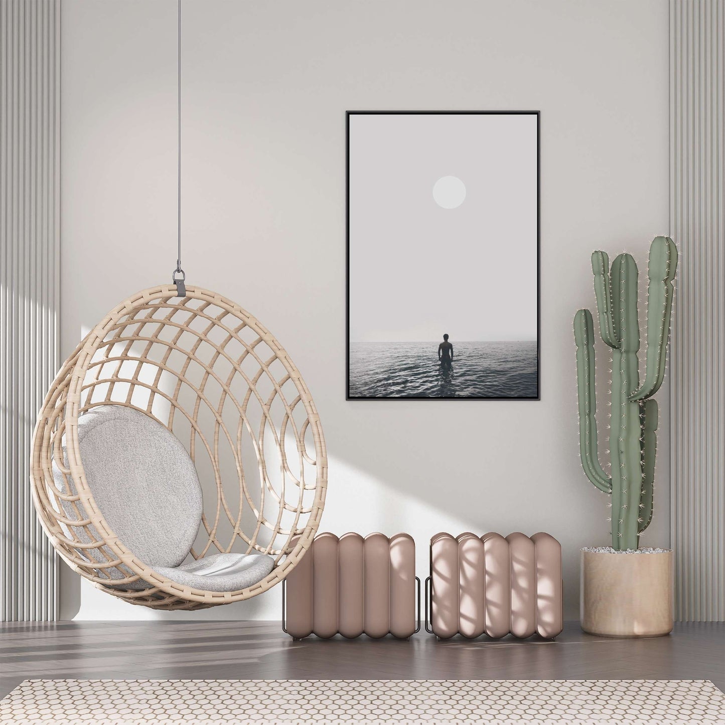 THE MAN AND THE SEA | CANVAS