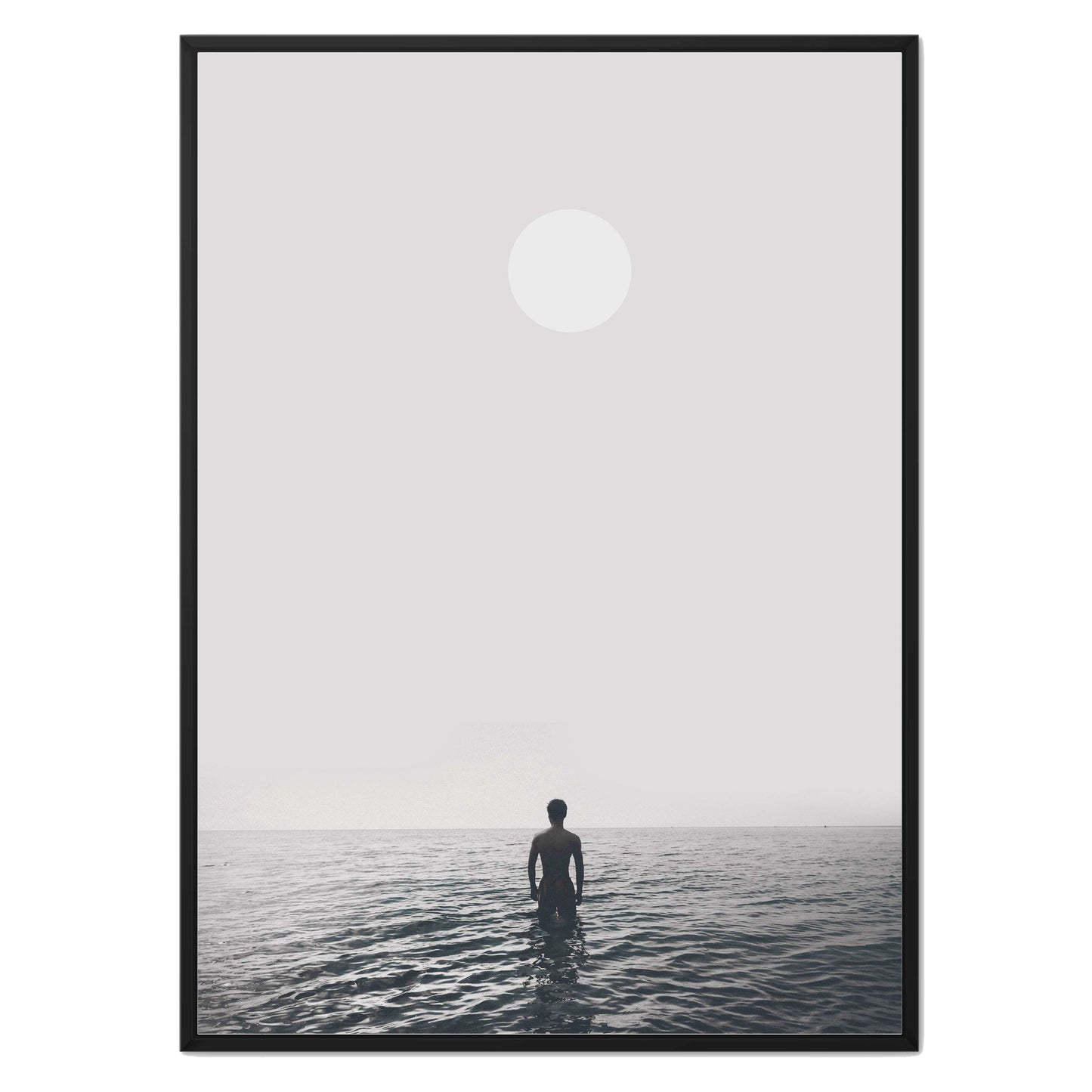 THE MAN AND THE SEA | CANVAS