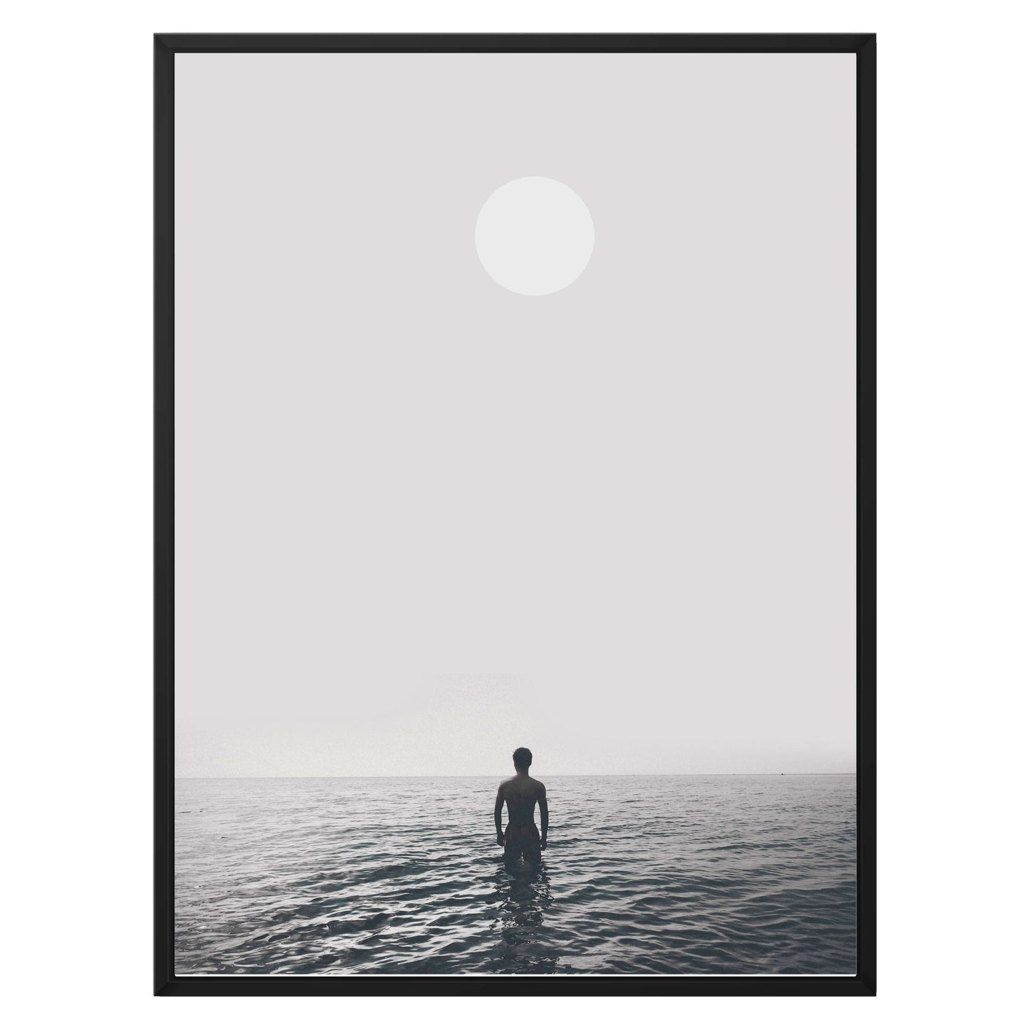 THE MAN AND THE SEA | CANVAS