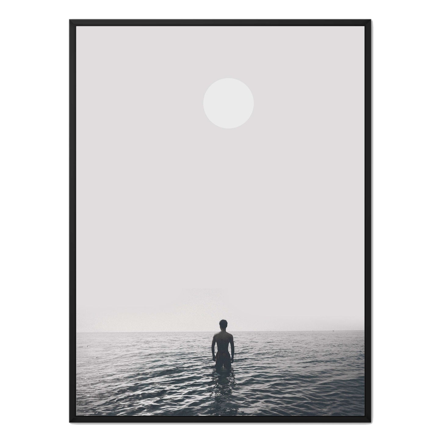 THE MAN AND THE SEA | CANVAS