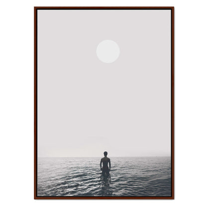 THE MAN AND THE SEA | CANVAS