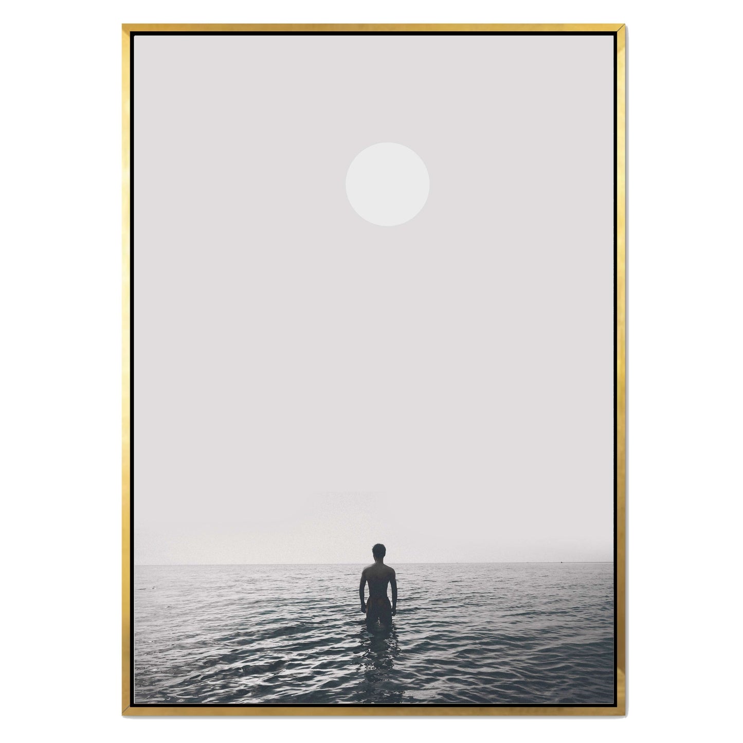 THE MAN AND THE SEA | CANVAS