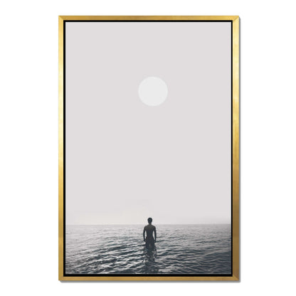 THE MAN AND THE SEA | CANVAS