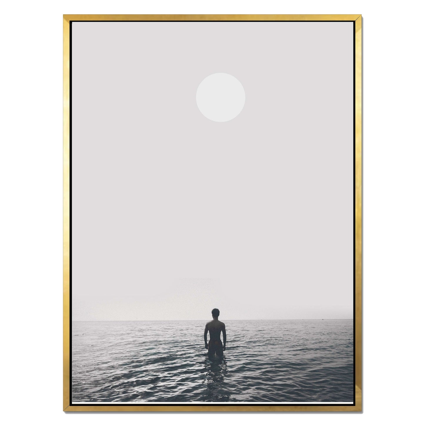 THE MAN AND THE SEA | CANVAS