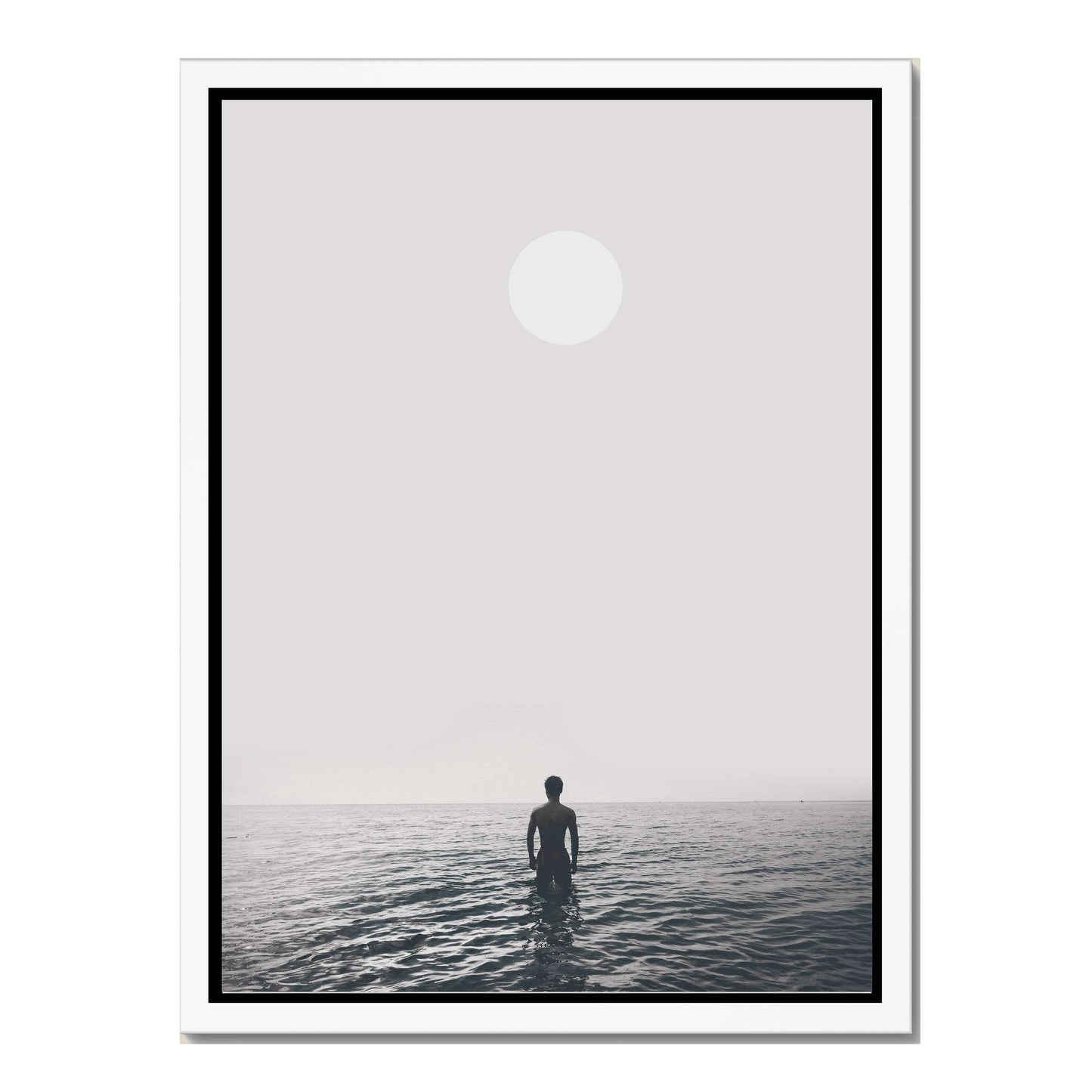 THE MAN AND THE SEA | CANVAS