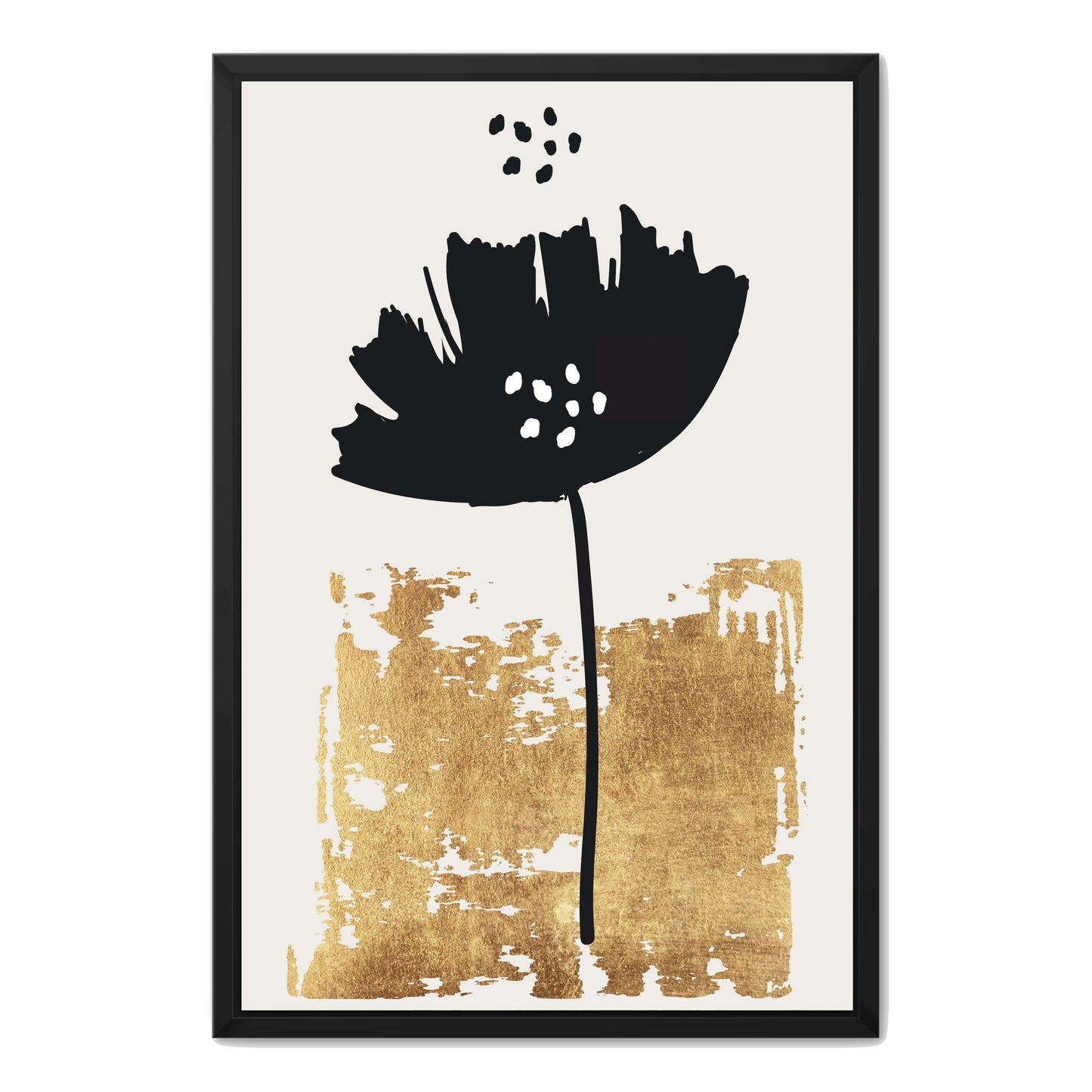 BLACK POPPY | CANVAS