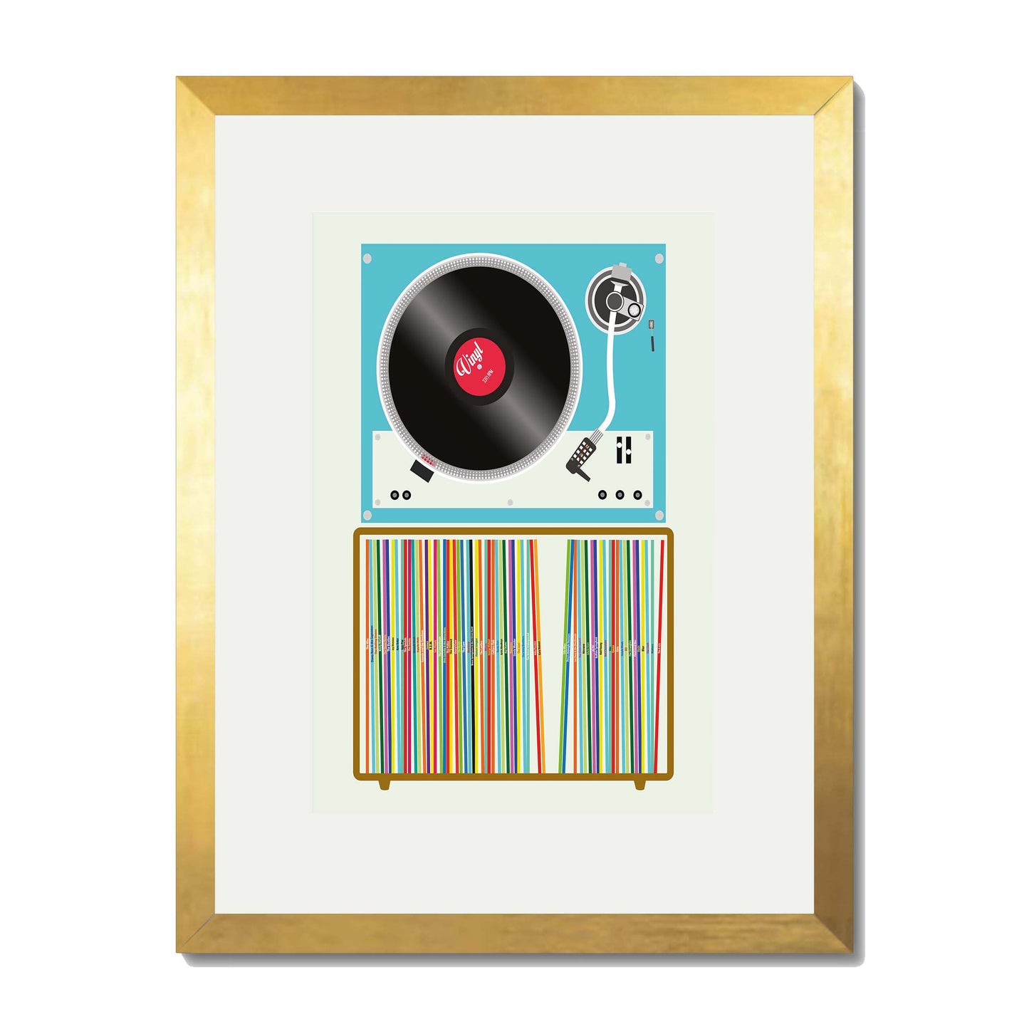 VINYL STACK | PRINT