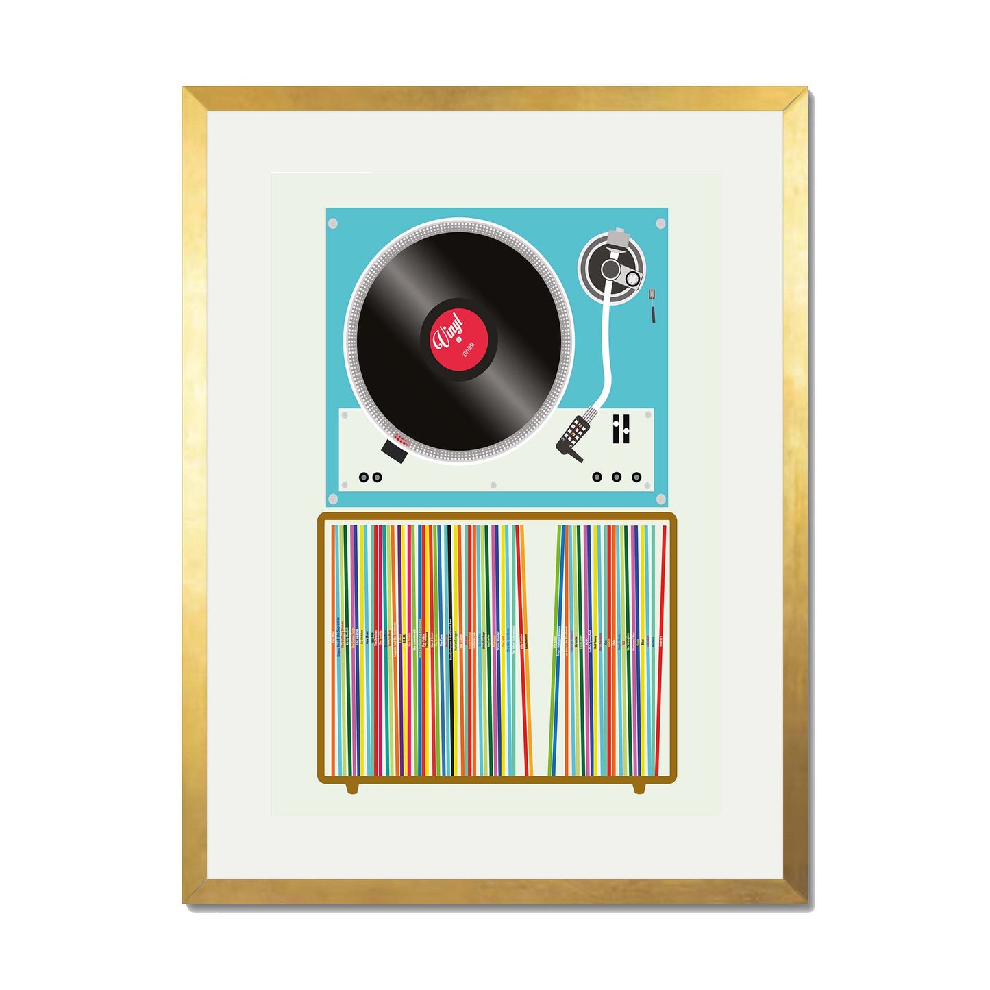 VINYL STACK | PRINT