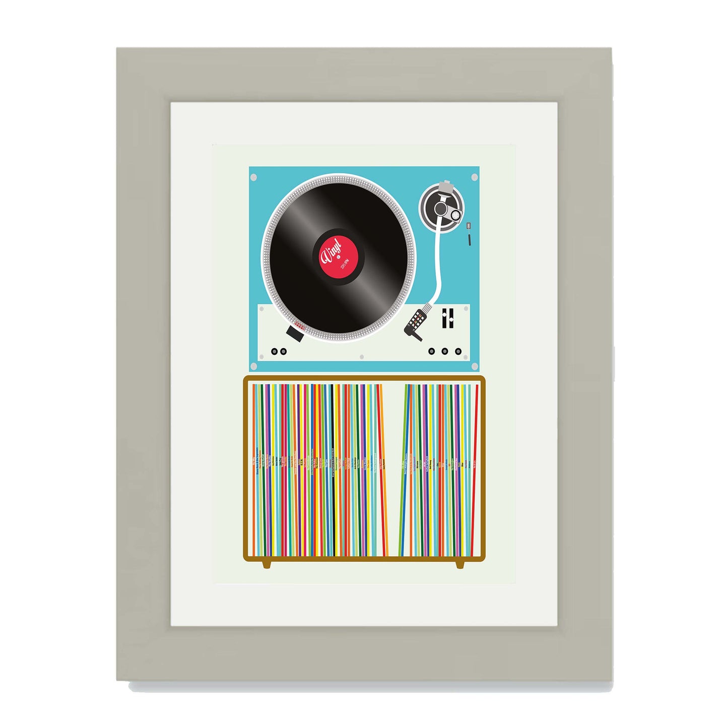 VINYL STACK | PRINT