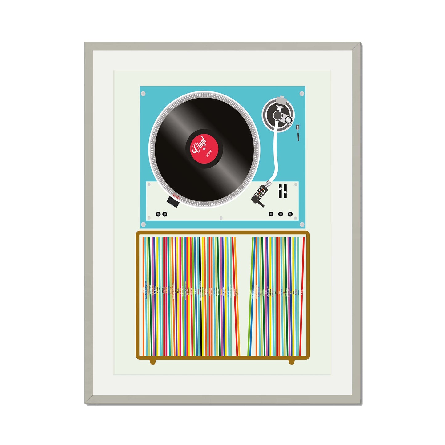 VINYL STACK | PRINT