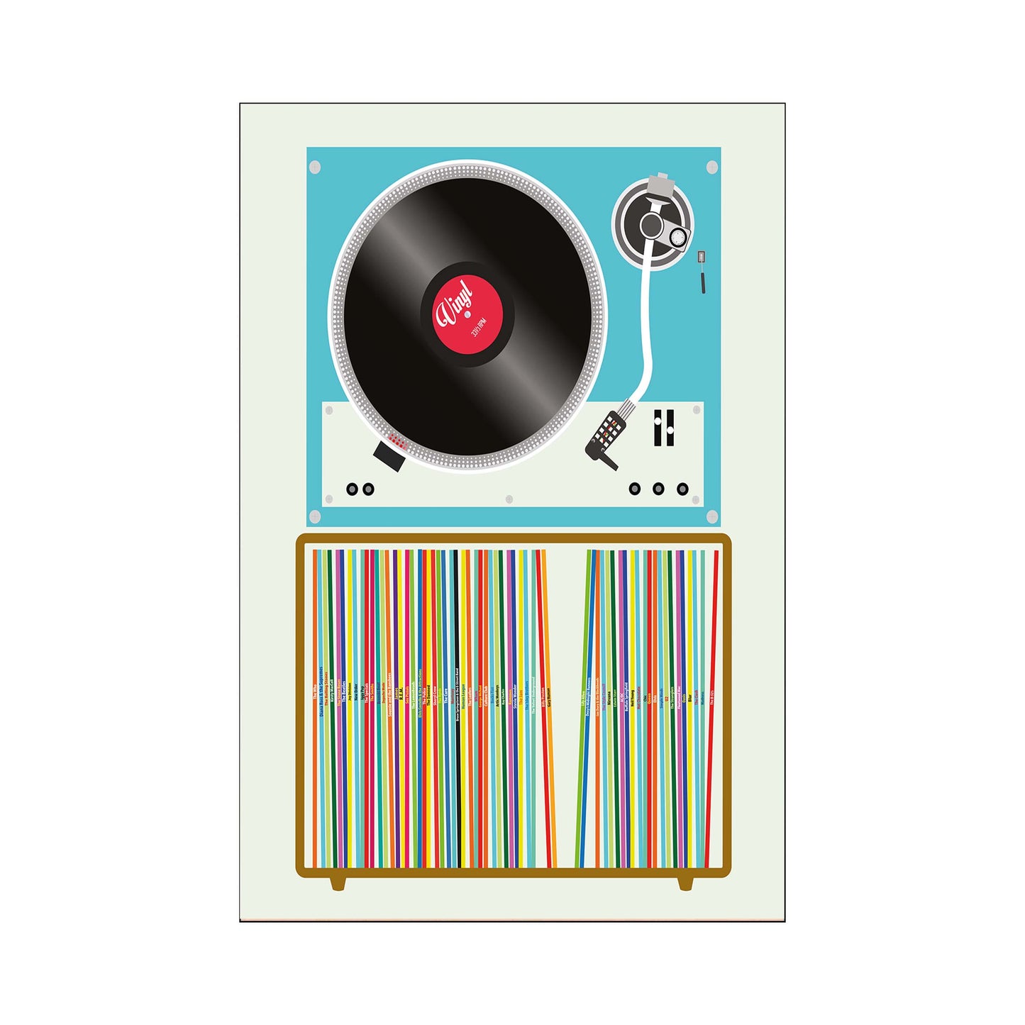 VINYL STACK | PRINT