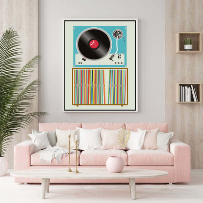 VINYL STACK | CANVAS