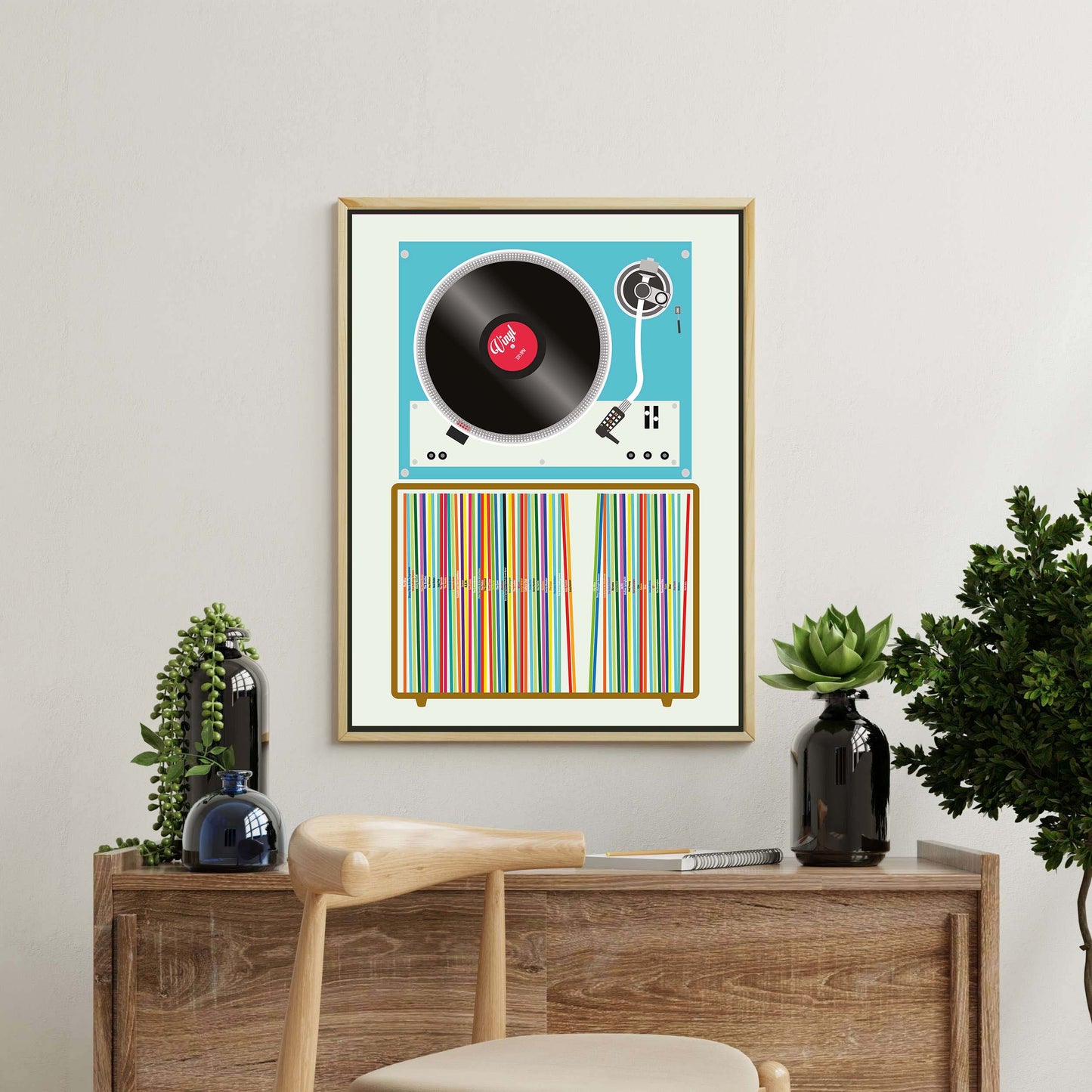 VINYL STACK | CANVAS