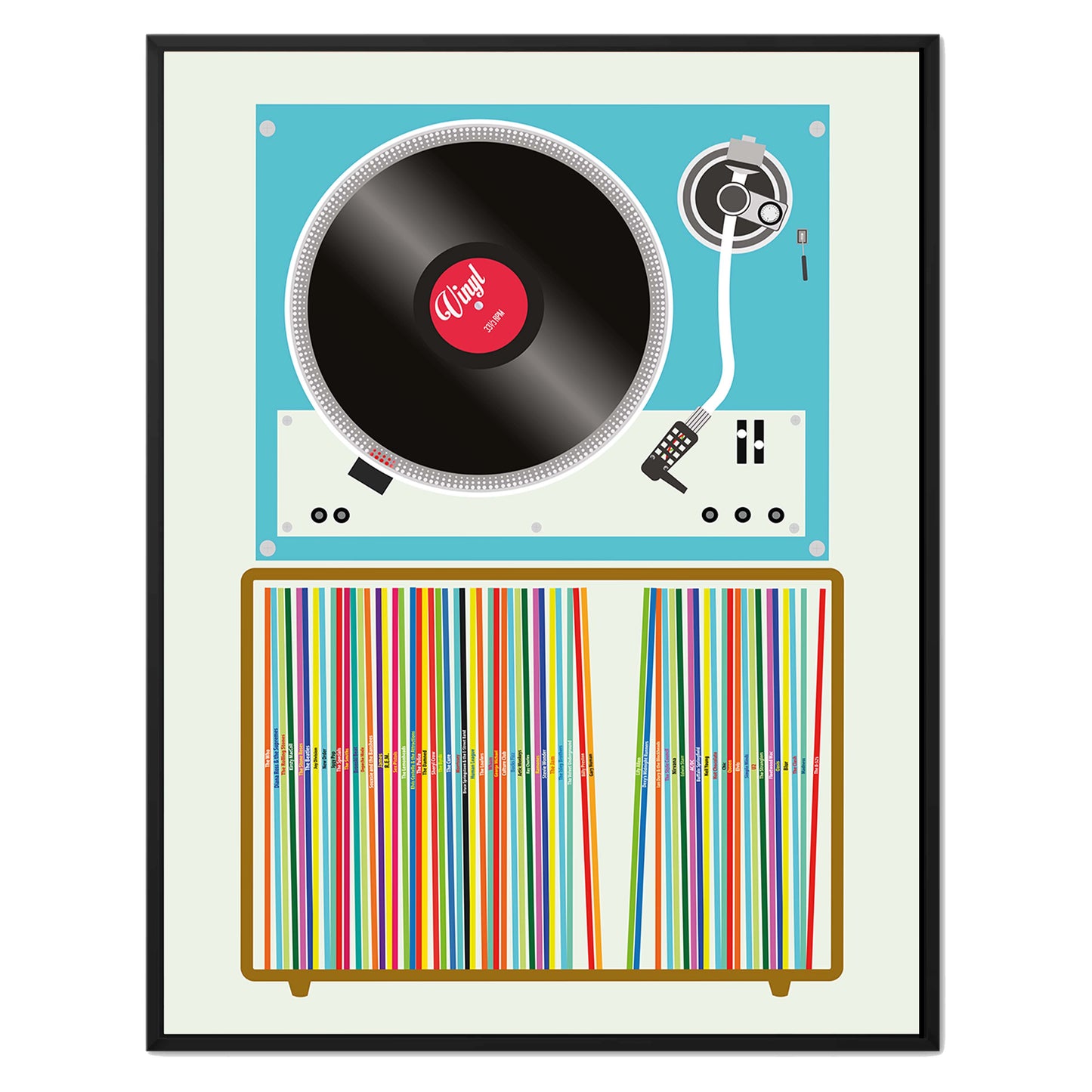 VINYL STACK | CANVAS