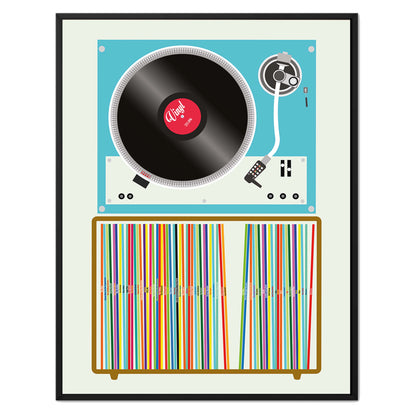 VINYL STACK | CANVAS