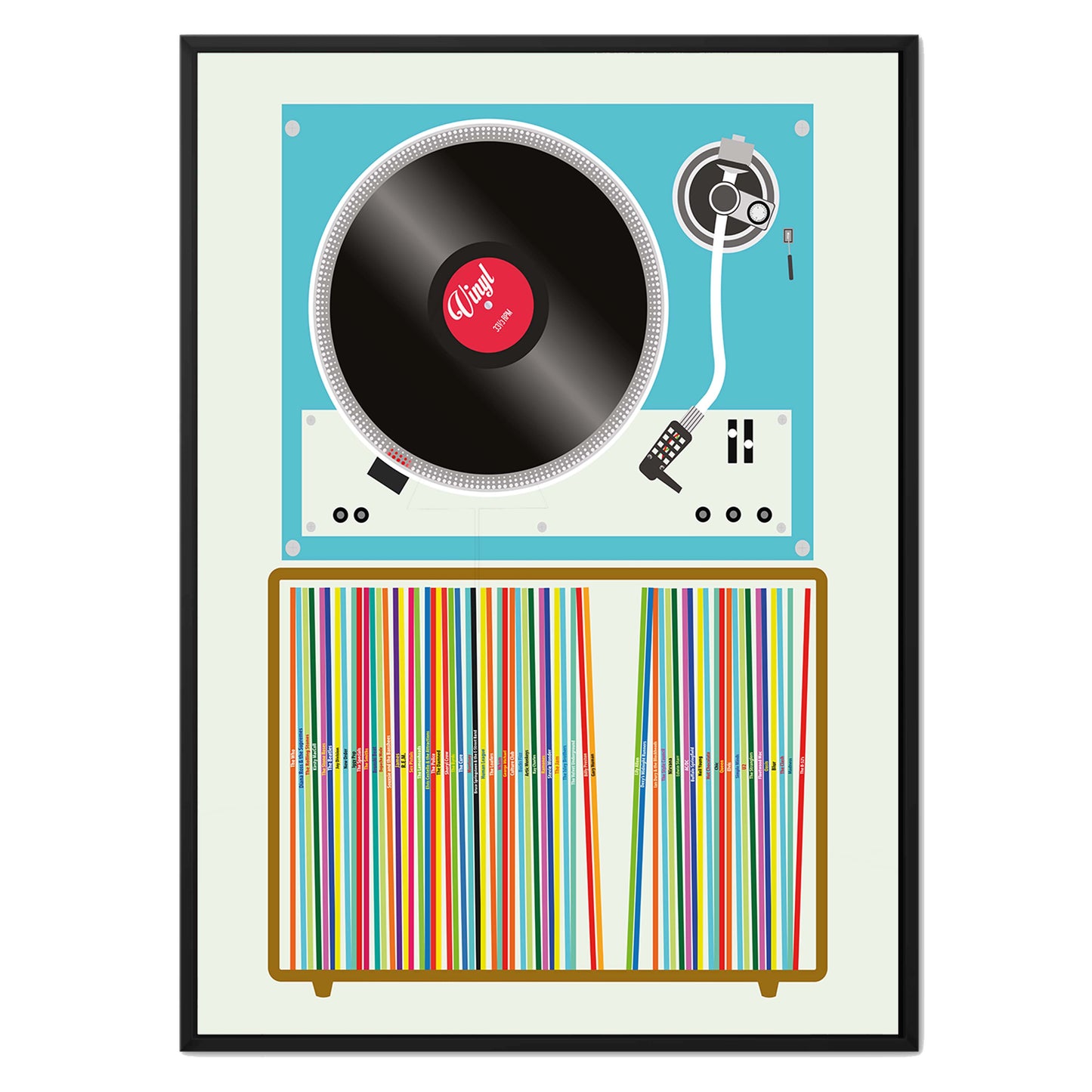 VINYL STACK | CANVAS