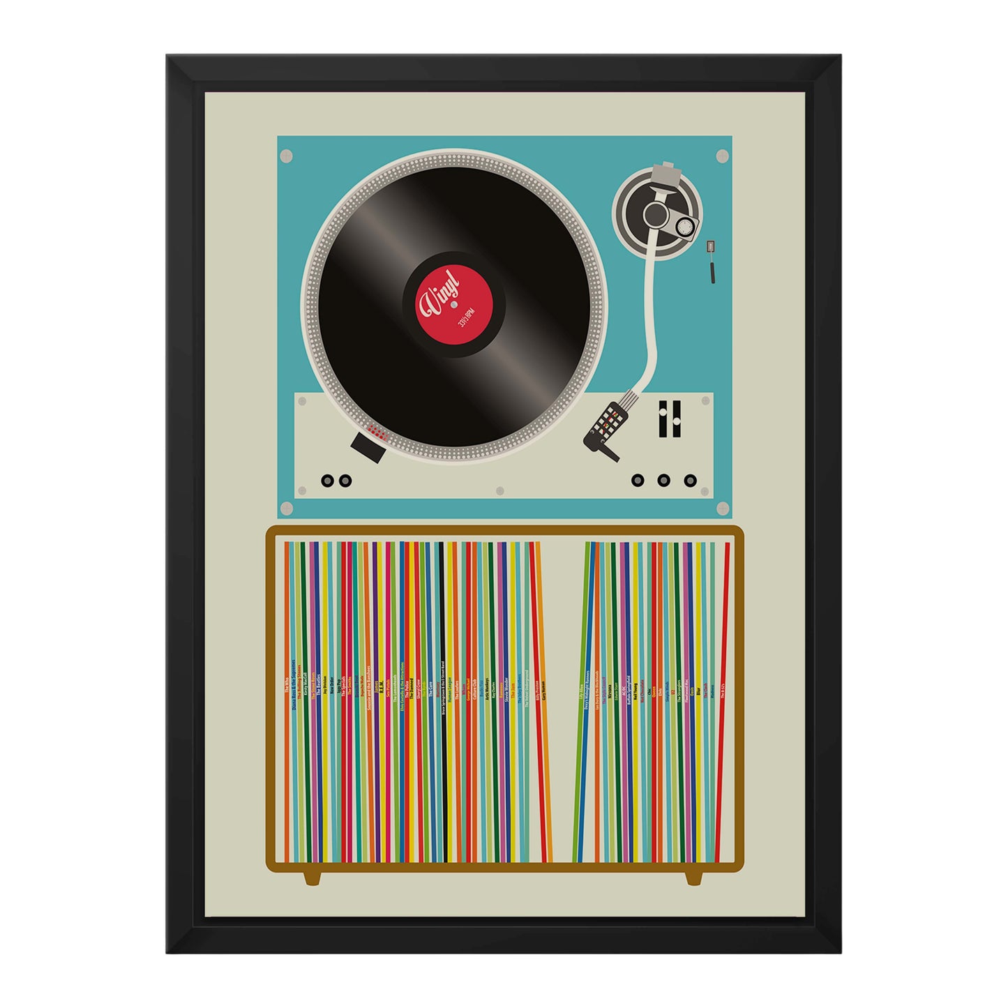 VINYL STACK | CANVAS