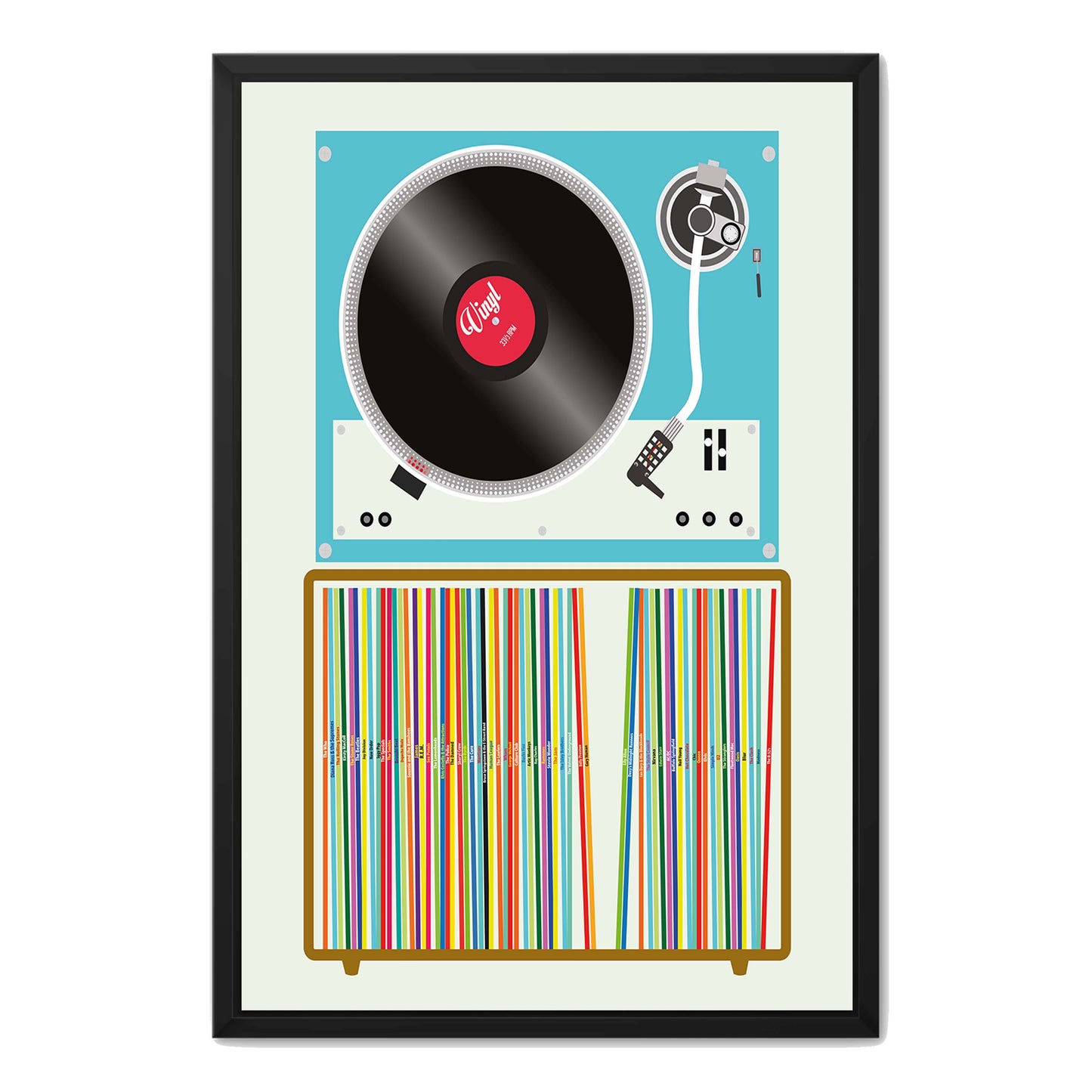 VINYL STACK | CANVAS