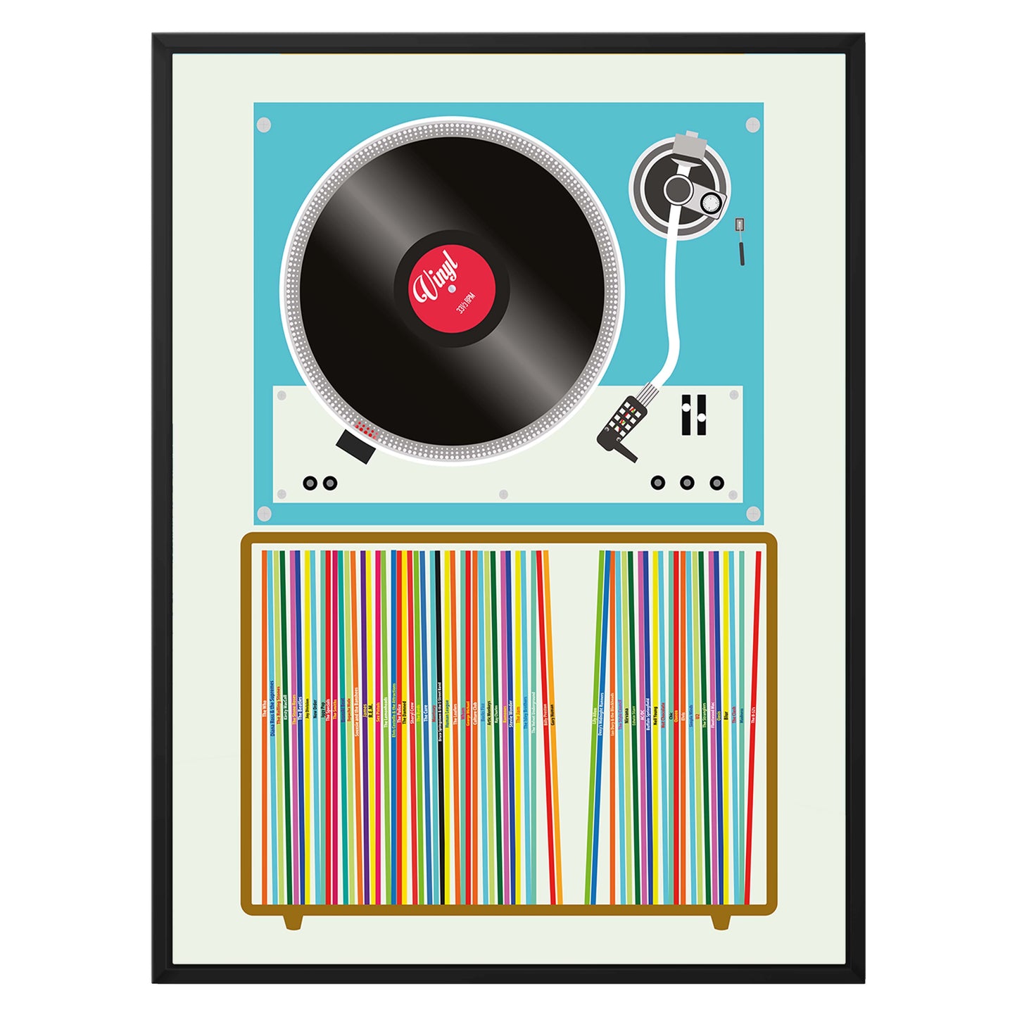 VINYL STACK | CANVAS