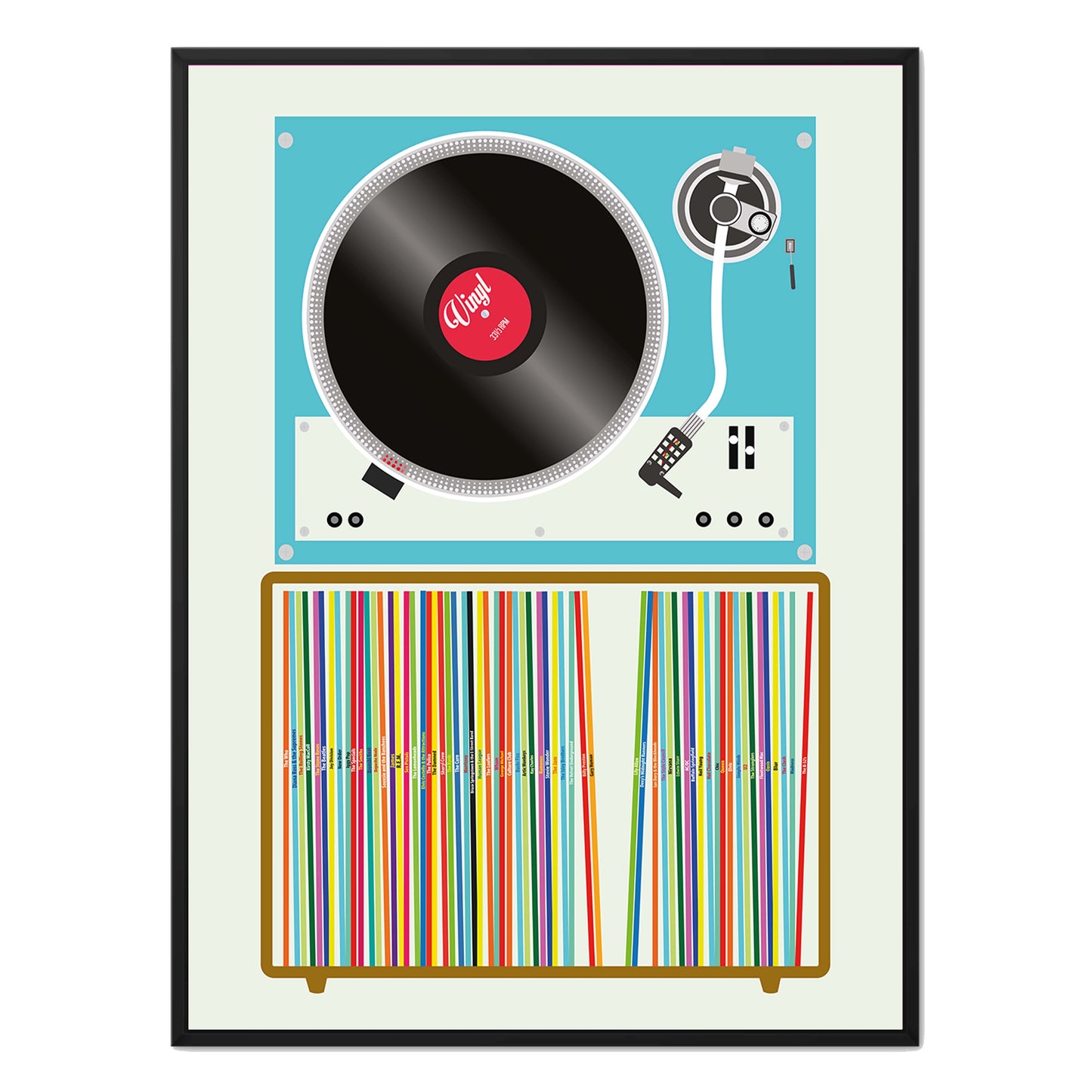 VINYL STACK | CANVAS