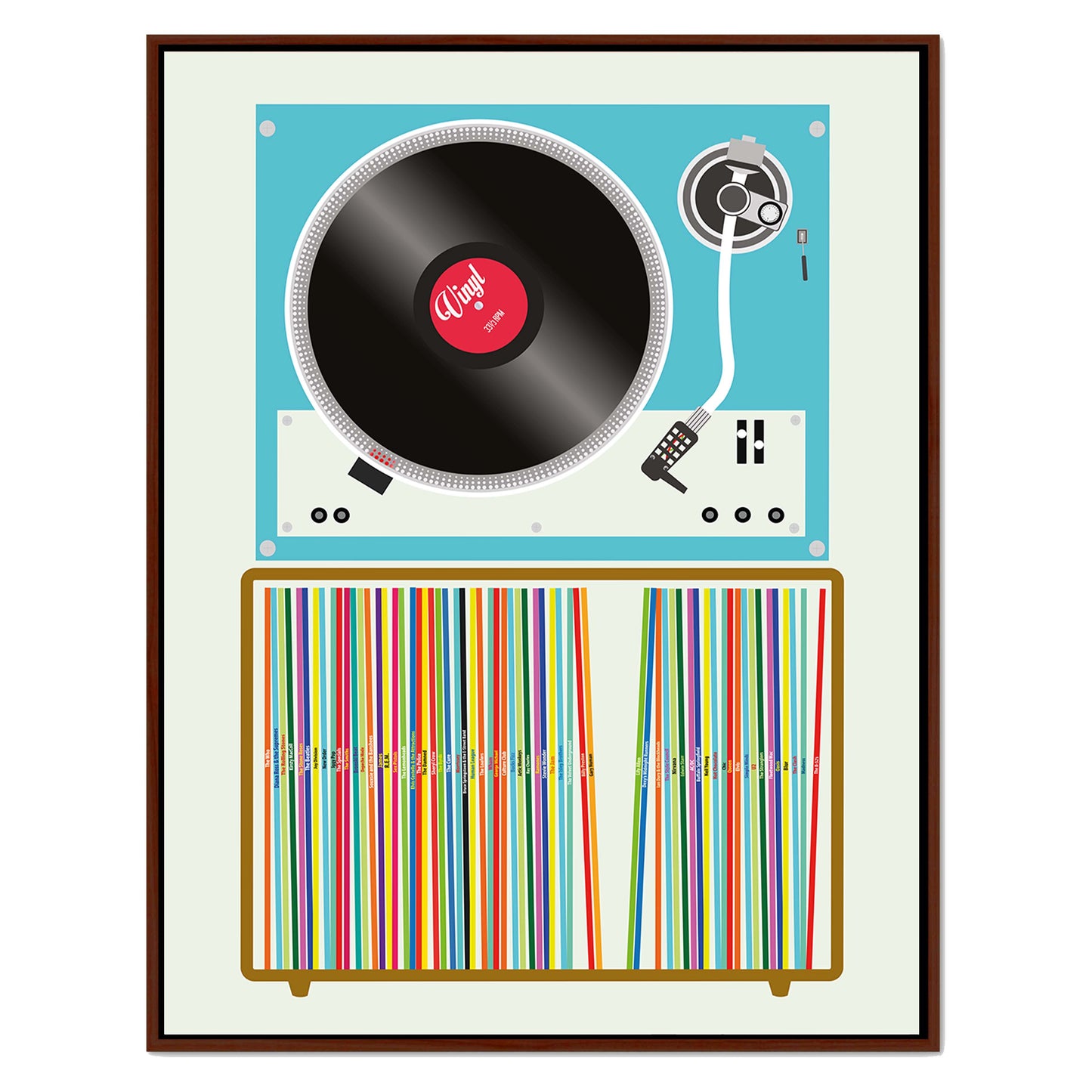 VINYL STACK | CANVAS